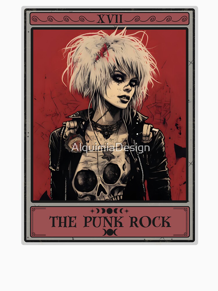 The Punk Rock Tarot Card by AlquimiaDesign