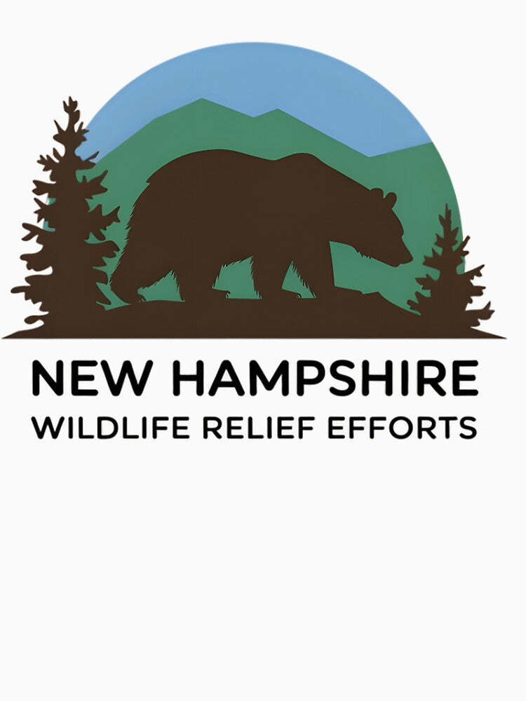 New Hampshire Wildlife Relief by Charisma Enigma T-Shirts, Hoodie, Sweatshirt | BlankRebels.com (Image 3)