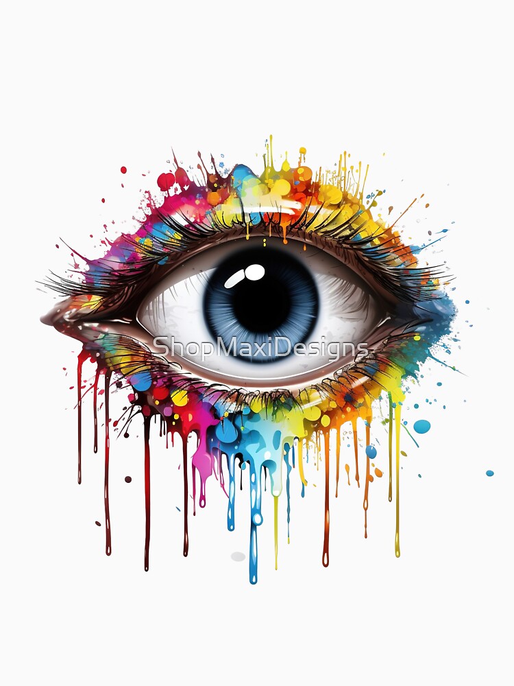 Human eye by ShopMaxiDesigns T-Shirts, Hoodie, Sweatshirt | BlankRebels.com (Image 3)