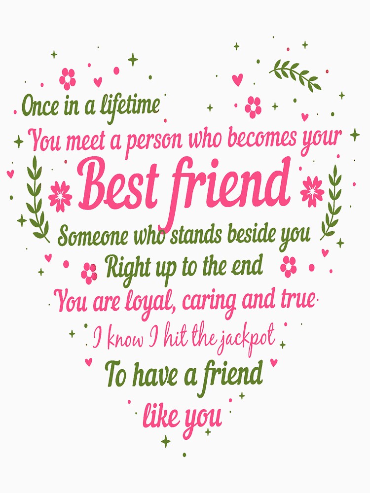 Once in a lifetime - Best Friend by Anderson456 T-Shirts, Hoodie, Sweatshirt | BlankRebels.com (Image 3)