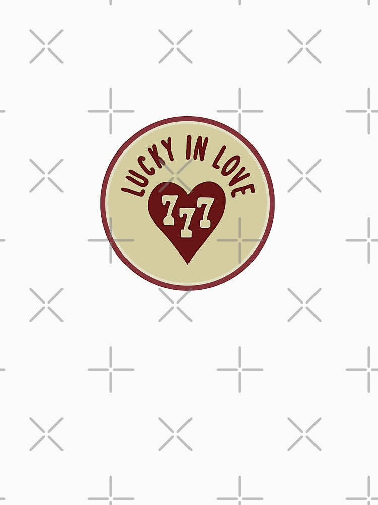 Valentine Lucky In Love 777 by frozencoco T-Shirts, Hoodie, Sweatshirt | BlankRebels.com (Image 3)