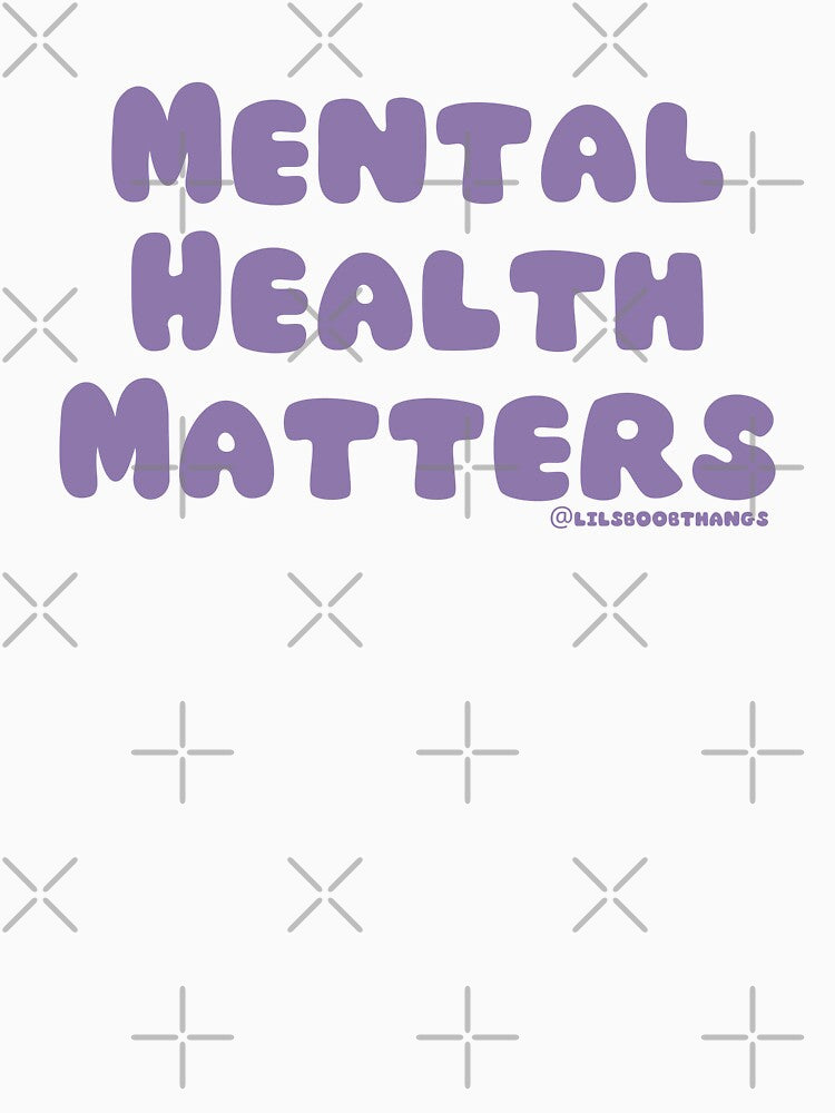 Mental Health Matters., v20c, purple | @lilsboobthangs by lilsboobthangs T-Shirts, Hoodie, Sweatshirt (Image 3)