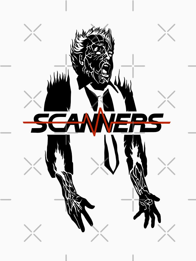 Scanners black Halloween Horror movie scifi film by ScannersTuyenHo T-Shirts, Hoodie, Sweatshirt | BlankRebels.com (Image 3)
