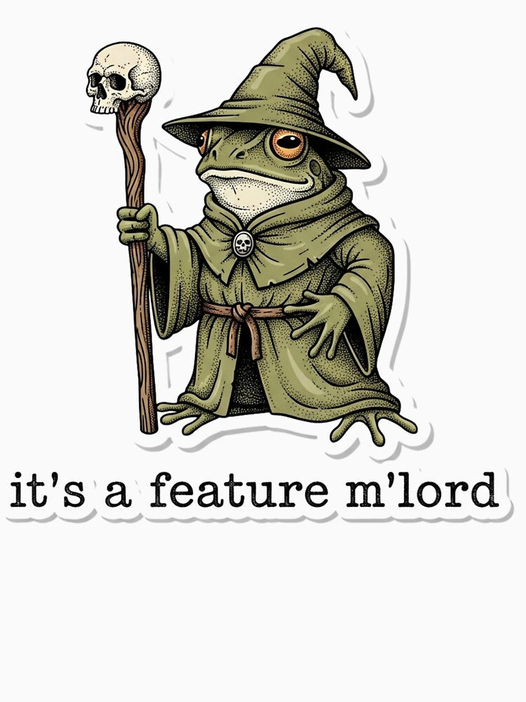 Toad Wizard Vintage Stipple Illustration Sarcastic Fantasy Enthusiast by LeoBechs T-Shirts, Hoodie, Sweatshirt (Image 3)