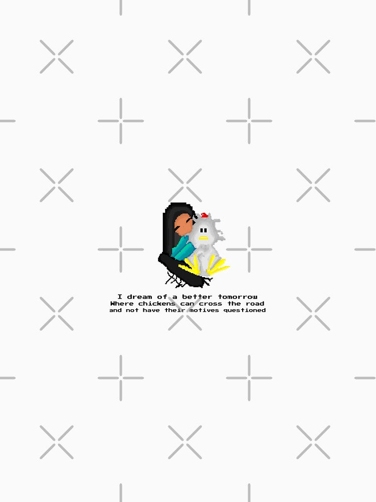 Why’d the chicken cross the road by PixelzDollz T-Shirts, Hoodie, Sweatshirt | BlankRebels.com (Image 3)