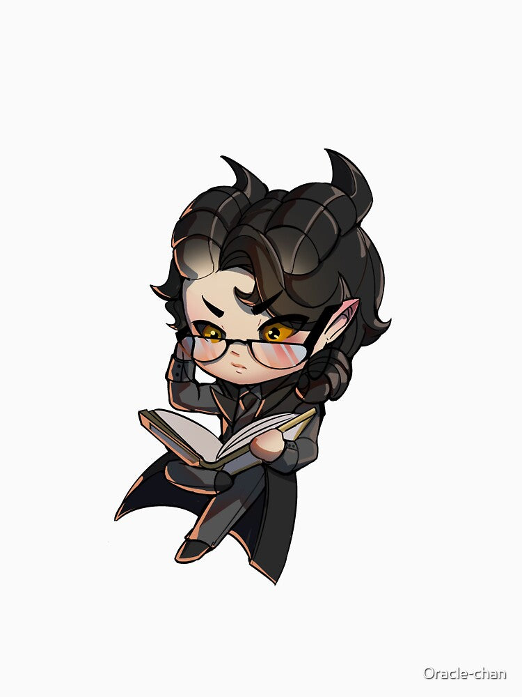 The Chibi Librarian - Simon by Oracle-chan T-Shirts, Hoodie, Sweatshirt | BlankRebels.com (Image 3)
