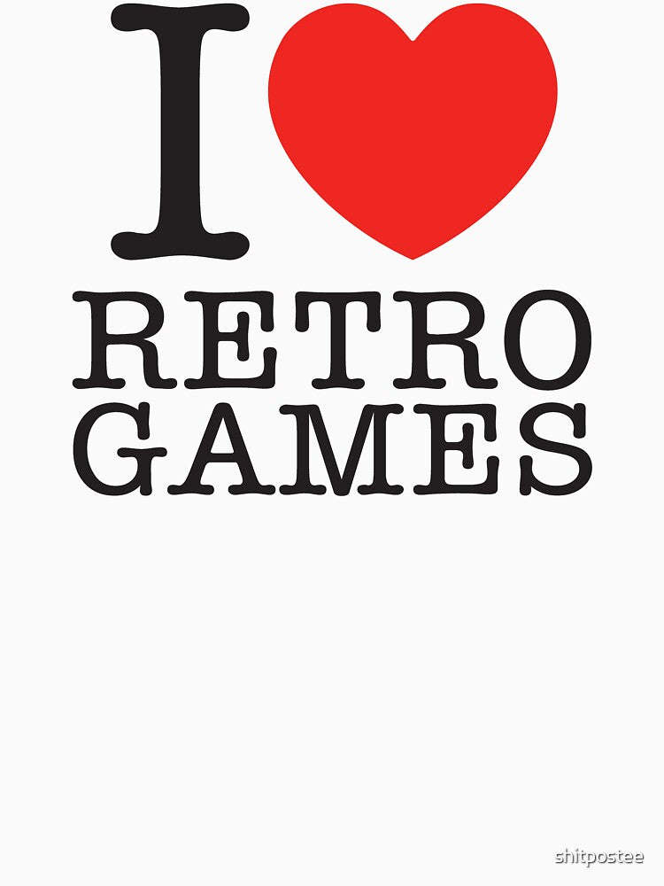 I Love Retro Games by shitpostee