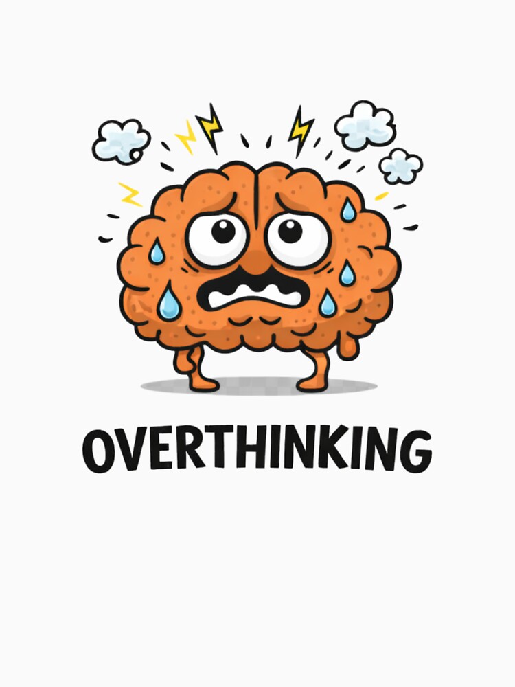 Overthinking by VirtualShopUS T-Shirts, Hoodie, Sweatshirt | BlankRebels.com (Image 3)