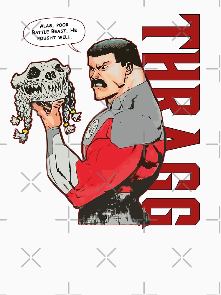 Invincible Thragg Comic Anime T-Shirt by Polarisofficial