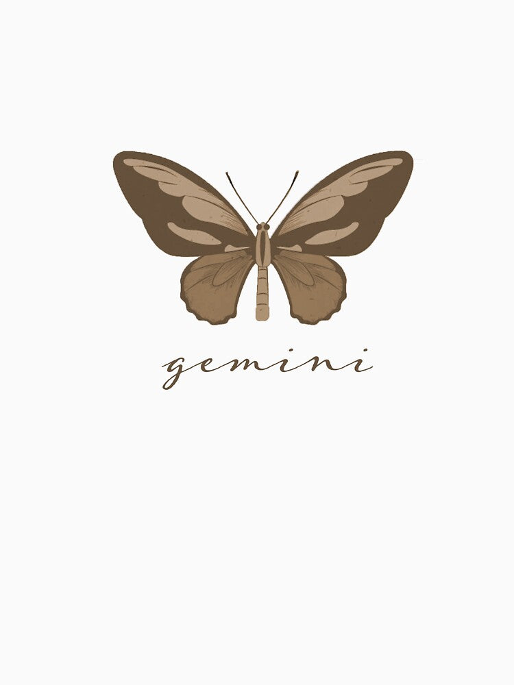 gemini butterfly aesthetic astrology by mandeegirl17 T-Shirts, Hoodie, Sweatshirt | BlankRebels.com (Image 3)