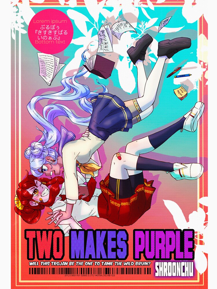 Two Makes Purple by shroonchu T-Shirts, Hoodie, Sweatshirt | BlankRebels.com (Image 2)