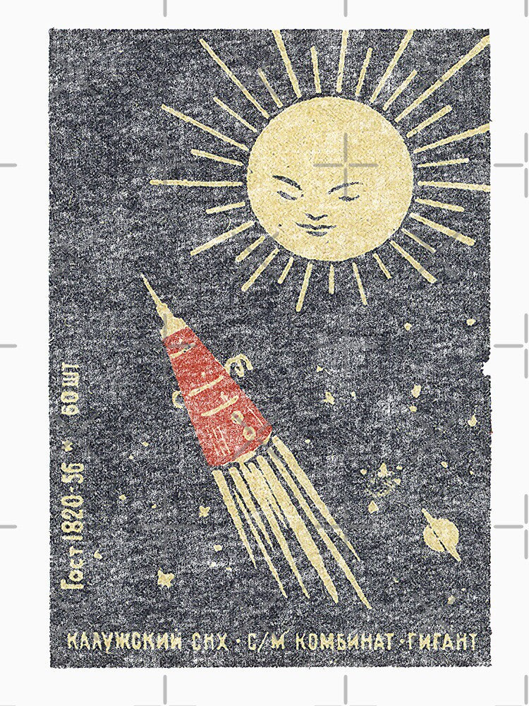 Vintage Russian Space Program Sputnik 3 by VintageDigital T-Shirts, Hoodie, Sweatshirt | BlankRebels.com (Image 3)