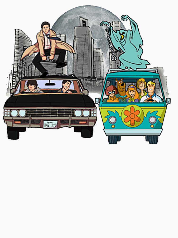 Supernatural and ScoobyDoo Funny Halloween by purejoyclothin T-Shirts, Hoodie, Sweatshirt | BlankRebels.com (Image 3)