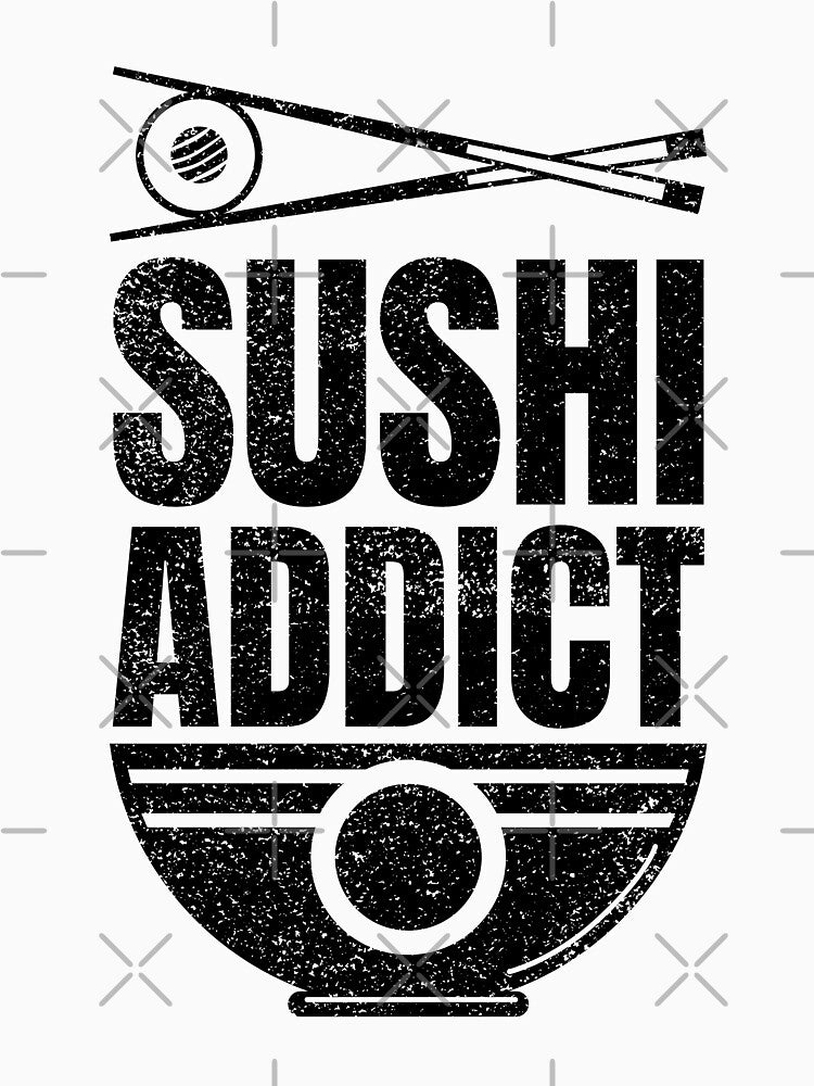Vintage Sushi Addict Gift for sushi lover by TamGustam T-Shirts, Hoodie, Sweatshirt | BlankRebels.com (Image 3)