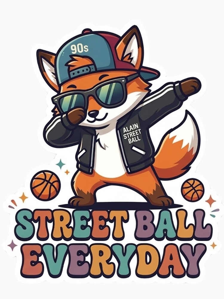 Funny Soccer Fox Nope Soccer Everyday Donut Lover Retro Streetball by Wear Sculpt
