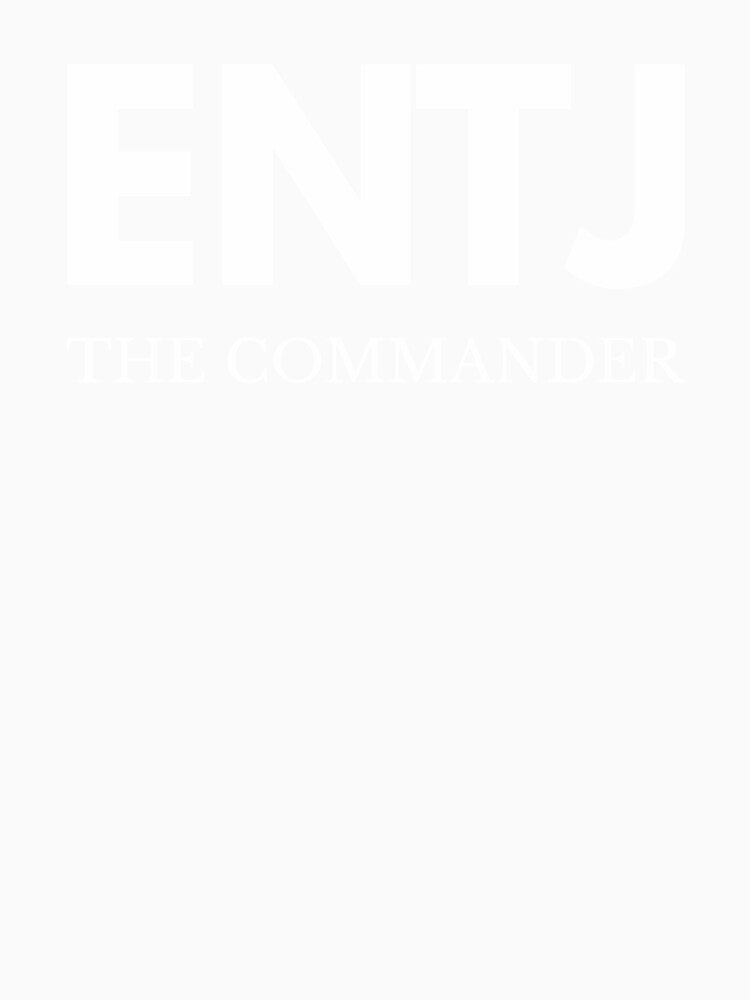 ENTJ The Commander ENTJ by The Junto Shop