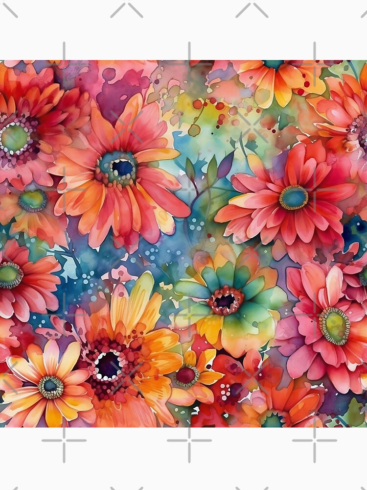 Springtime Floral Blooms 23 : Watercolor Floral Seamless Pattern for DIY Crafts and Home Decor by Shadi Rosenow... (Image 3)