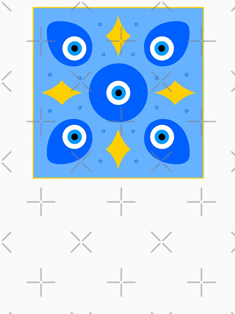 Evil Eye Pattern by Kitramina’s Shop T-Shirts, Hoodie, Sweatshirt | BlankRebels.com (Image 3)