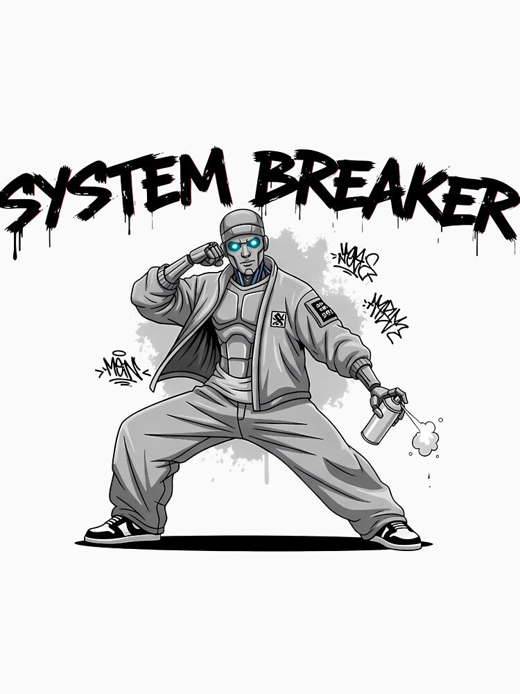 Cool Urban robot Hoodie Street Culture Graphic. by BorenStore T-Shirts, Sweatshirt | BlankRebels.com (Image 3)