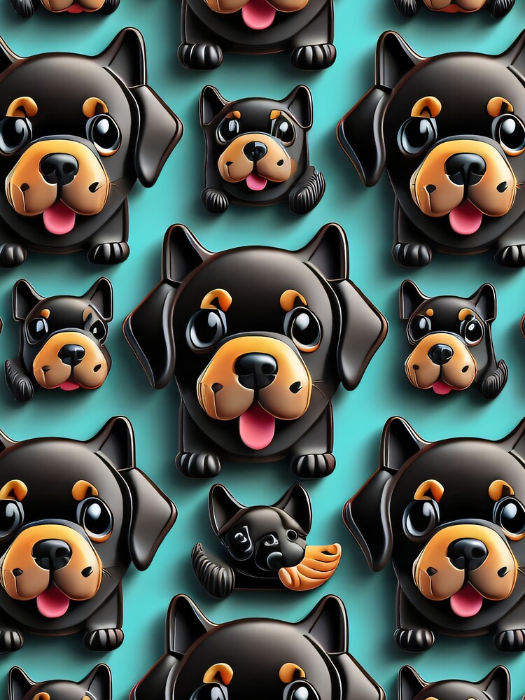 Pattern of lovely dog 3 by SpecialForceART