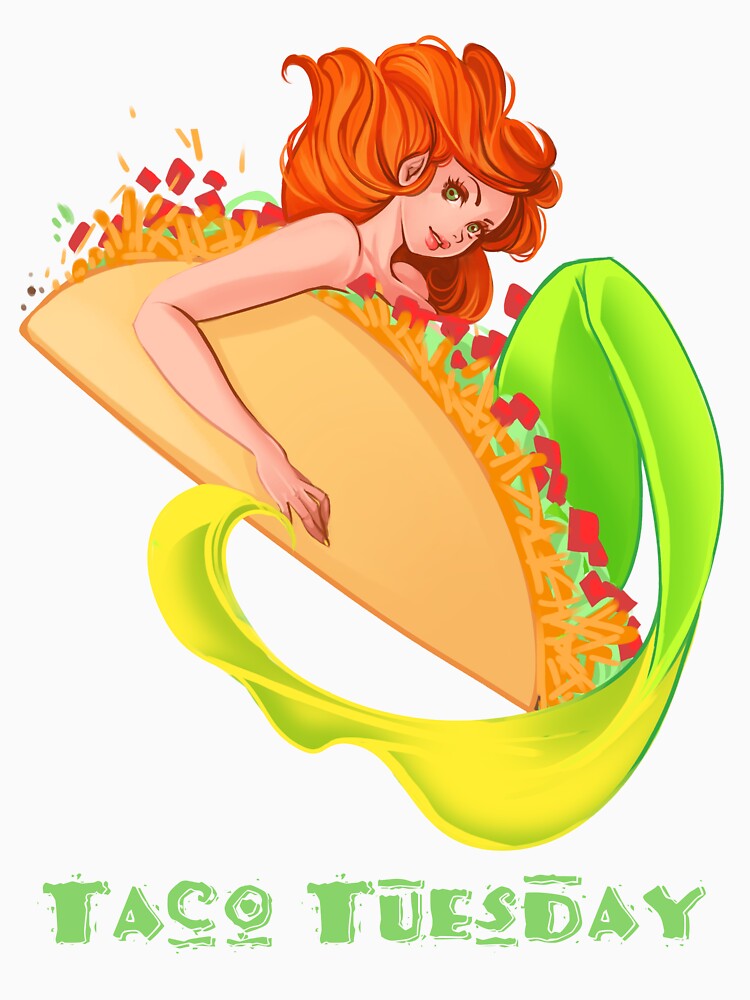 Taco Tuesday by ShieLaLarson T-Shirts, Hoodie, Sweatshirt | BlankRebels.com (Image 3)