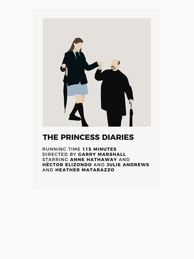The Princess Diaries Minimalist Poster by honeydesigns T-Shirts, Hoodie, Sweatshirt | BlankRebels.com (Image 3)