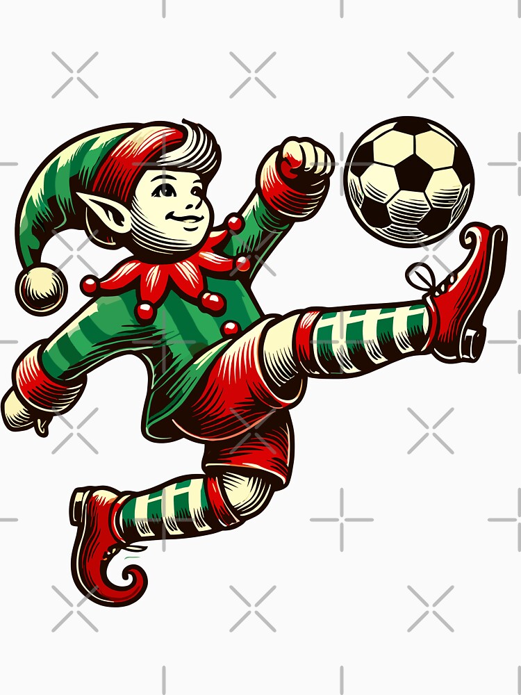Soccer Playing Eleven With Ball by LuminOrb