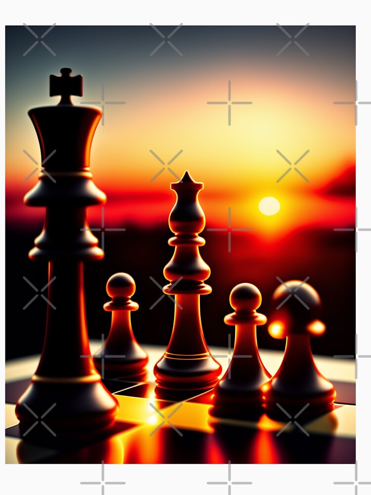 Chess Retro Sunset by erion-store T-Shirts, Hoodie, Sweatshirt | BlankRebels.com (Image 3)
