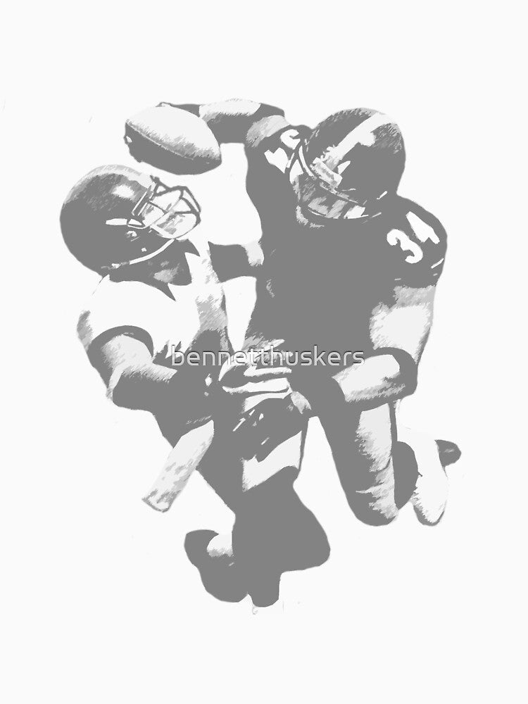 Touchdown Football Player Collection by bennetthuskers T-Shirts, Hoodie, Sweatshirt | BlankRebels.com (Image 3)