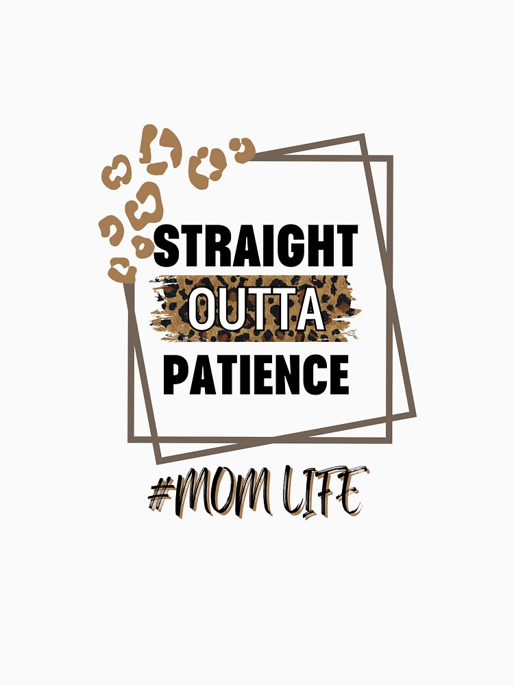 Straight Outta Patience by fgtdesignz T-Shirts, Hoodie, Sweatshirt | BlankRebels.com (Image 3)