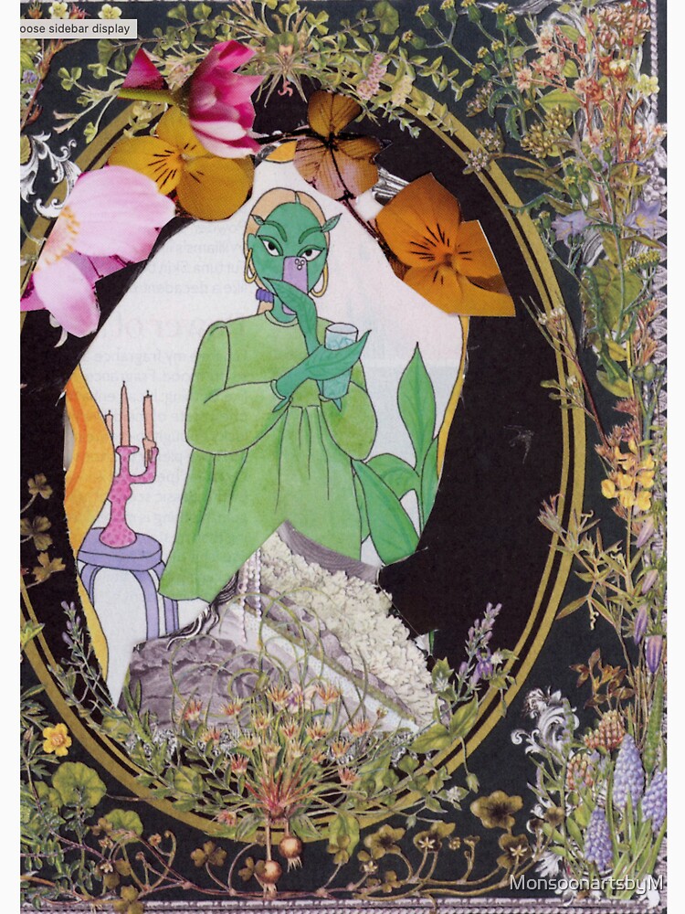 Alien in Bloom by MonsoonartsbyM T-Shirts, Hoodie, Sweatshirt | BlankRebels.com (Image 3)