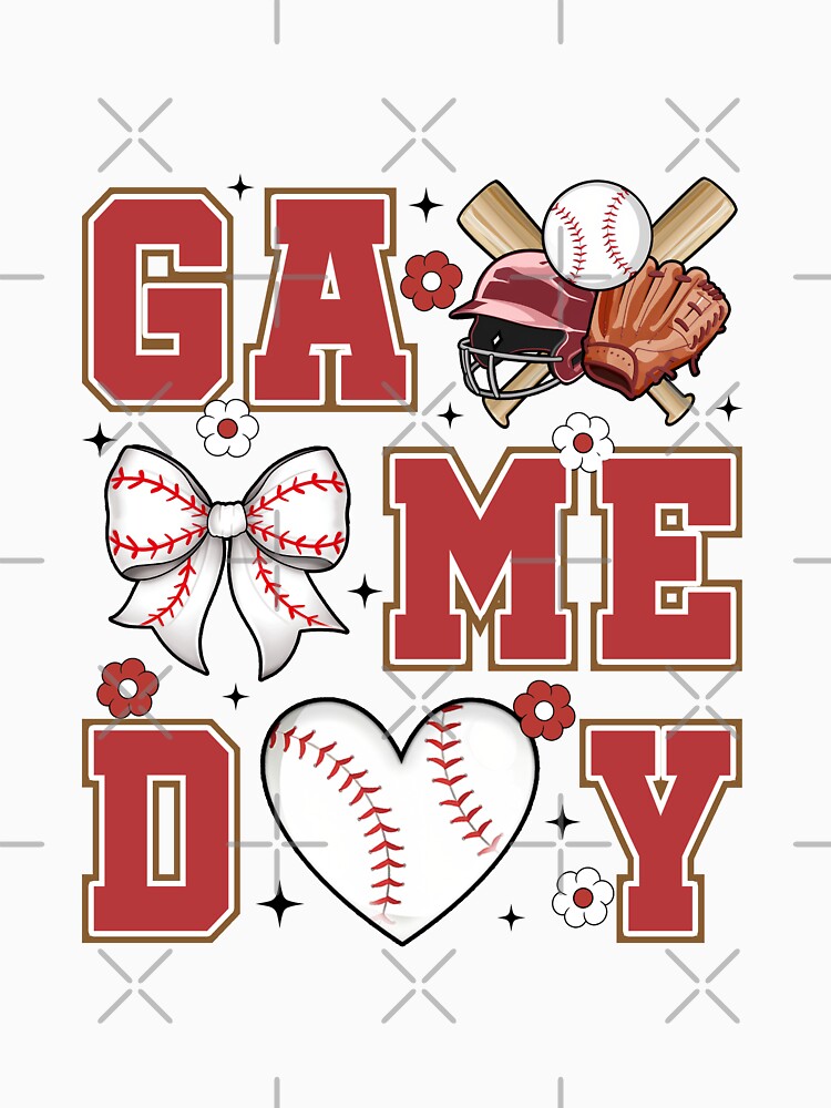Game Day Softball & Baseball Design by JoelFox165 T-Shirts, Hoodie, Sweatshirt | BlankRebels.com (Image 3)