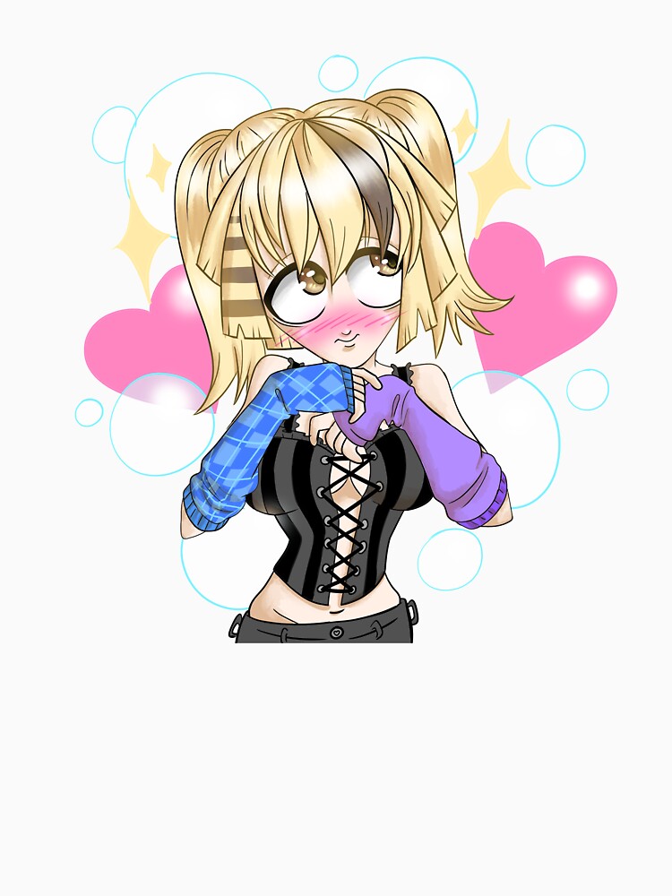 Y2K Goth Anime Girl by gross-girl99 T-Shirts, Hoodie, Sweatshirt | BlankRebels.com (Image 3)