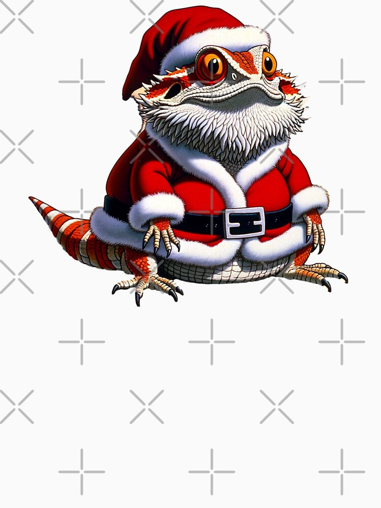 Santa bearded dragon by HYPeR-NaTUrE T-Shirts, Hoodie, Sweatshirt | BlankRebels.com (Image 3)