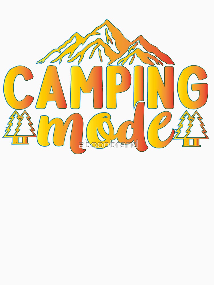 camping mode sunrise by abooobrand T-Shirts, Hoodie, Sweatshirt | BlankRebels.com (Image 3)