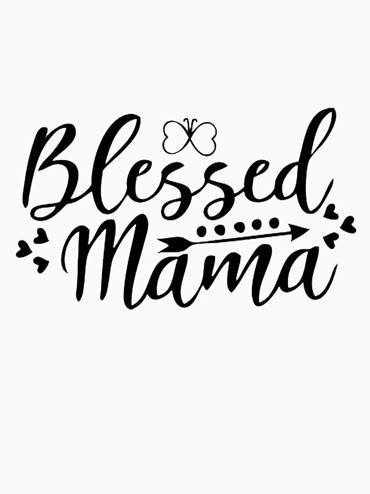 Blessed Mama T-Shirt by bestdesigns2020 Hoodie, Sweatshirt | BlankRebels.com (Image 3)