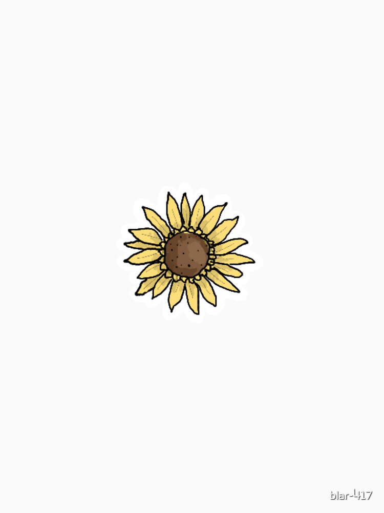 Cute Sunflower by blar-417 T-Shirts, Hoodie, Sweatshirt | BlankRebels.com (Image 3)