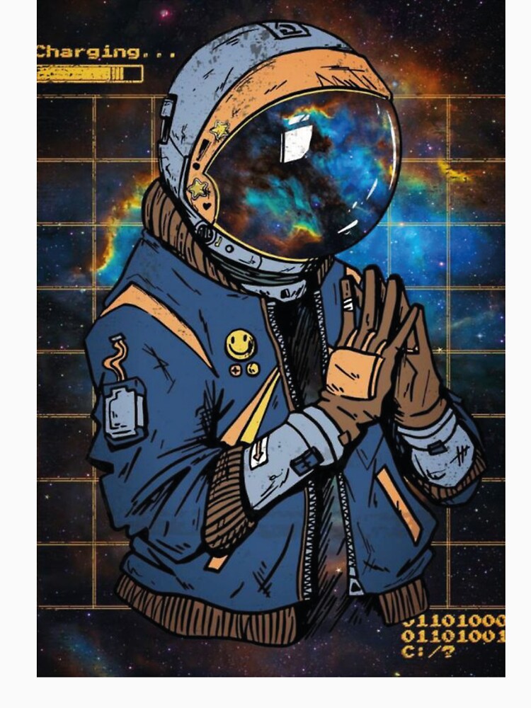 Dystopian Astronaut best mode the space man by riahyvlog T-Shirts, Hoodie, Sweatshirt | BlankRebels.com (Image 3)