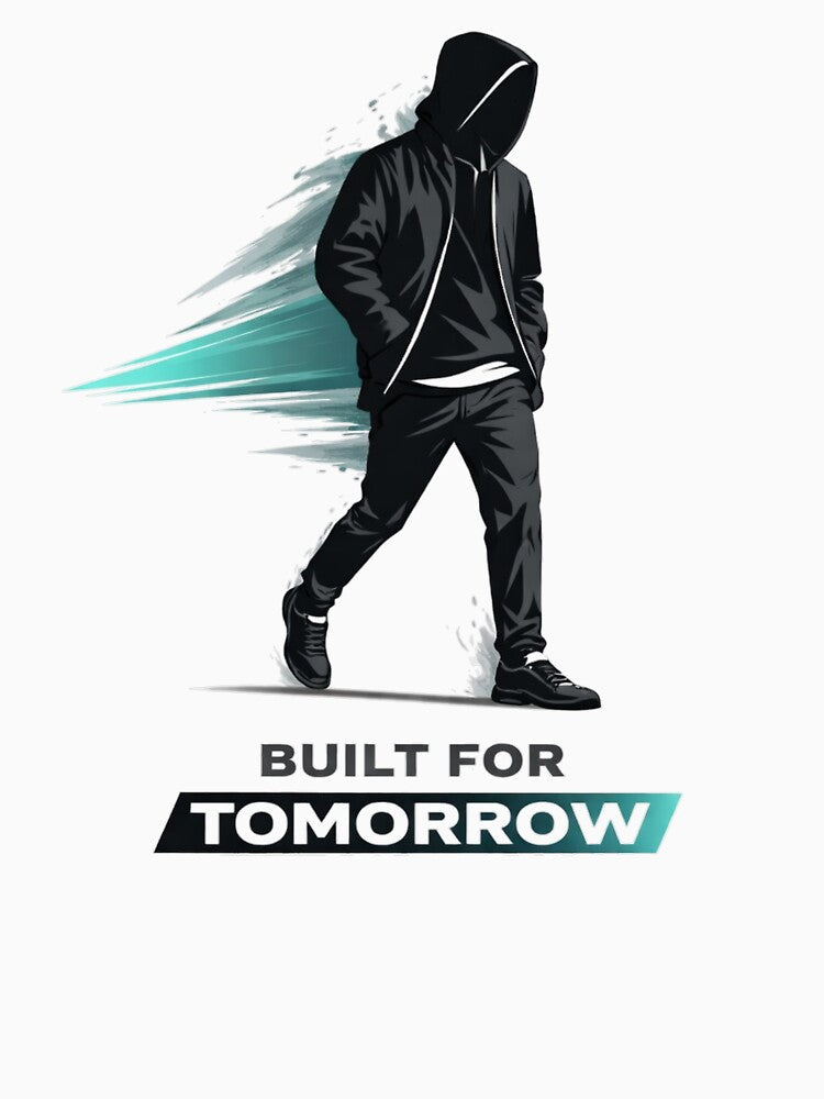 Built for Tomorrow Shirt – Modern Streetwear Future Graphic Tee by EraFits Hoodie, Sweatshirt | BlankRebels.com (Image 3)