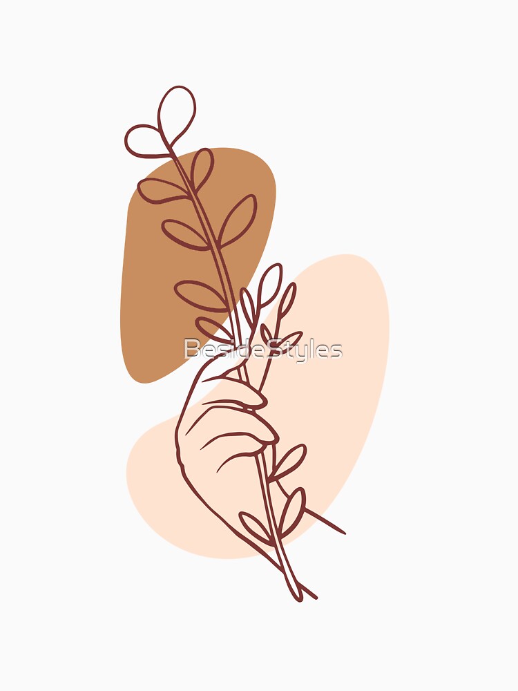 Leafy Bliss: Handmade Prints for Your Natural Soul by BesideStyles T-Shirts, Hoodie, Sweatshirt | BlankRebels.com (Image 3)