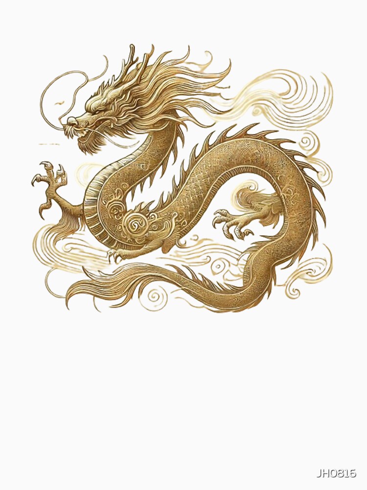 Gilded Wyvern by JH0816 T-Shirts, Hoodie, Sweatshirt | BlankRebels.com (Image 3)
