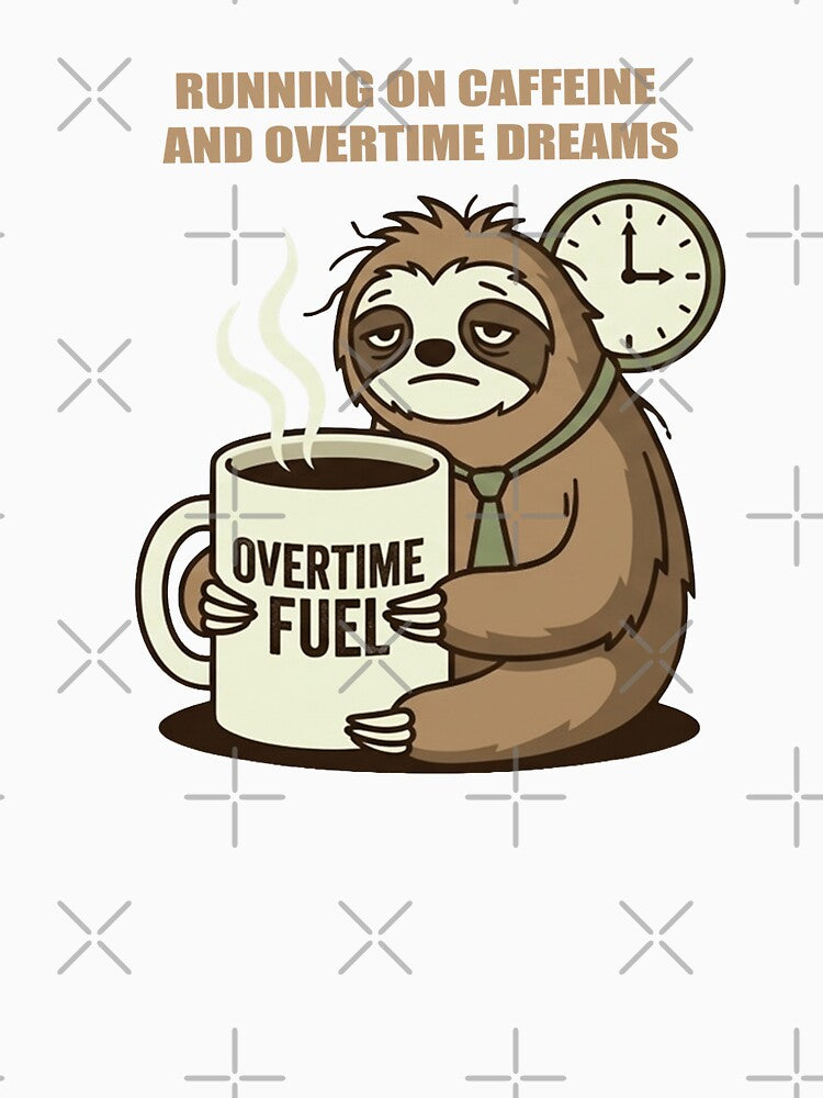 A drawing of a panda working overtime by Gadet100