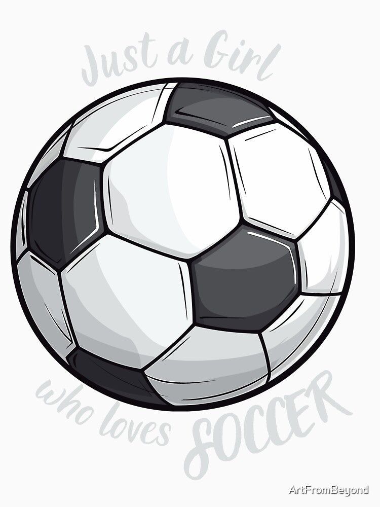 Just A Girl Who Loves Soccer by ArtFromBeyond