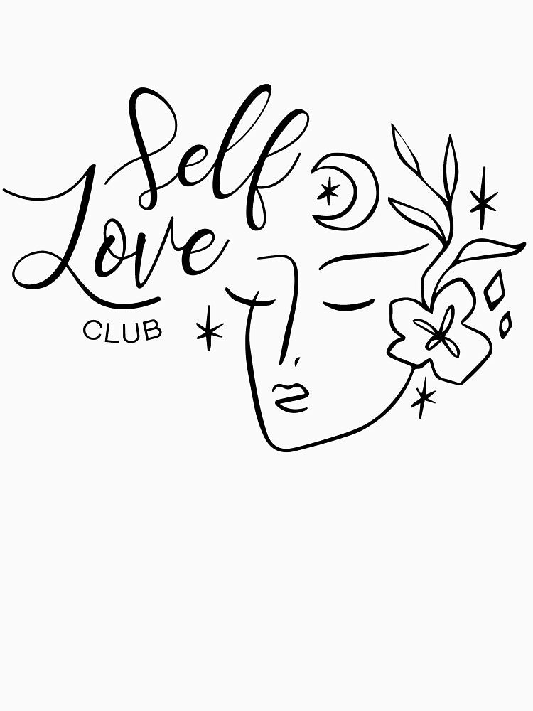 Self Love Club by Cátia Lima T-Shirts, Hoodie, Sweatshirt | BlankRebels.com (Image 3)