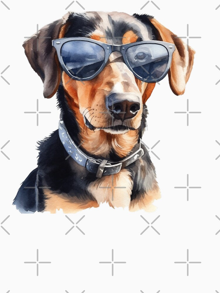 dog with sunglasses 3 by jessagirl T-Shirts, Hoodie, Sweatshirt | BlankRebels.com (Image 3)