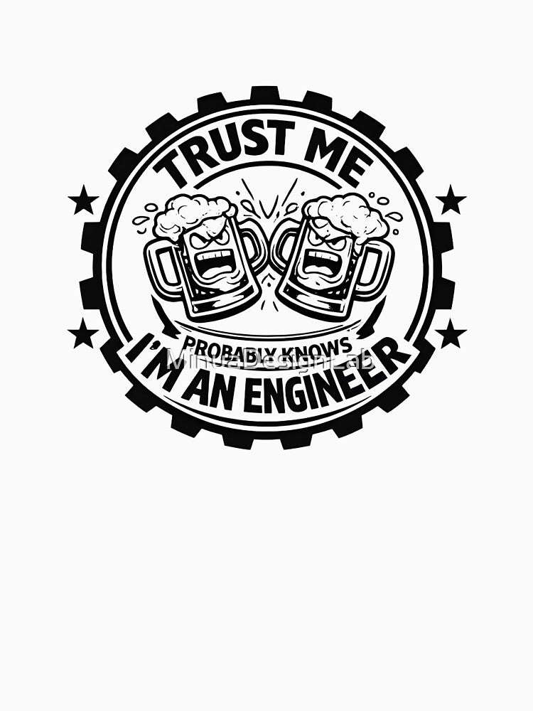 Trust Me I'm An Engineer - Funny Engineering Design by MinuaDesignLab T-Shirts, Hoodie, Sweatshirt (Image 3)