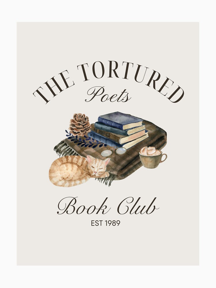 The Tortured Poet's Book Club: Light Academia Literary Girl by dreamgirlstudio T-Shirts, Hoodie, Sweatshirt (Image 2)