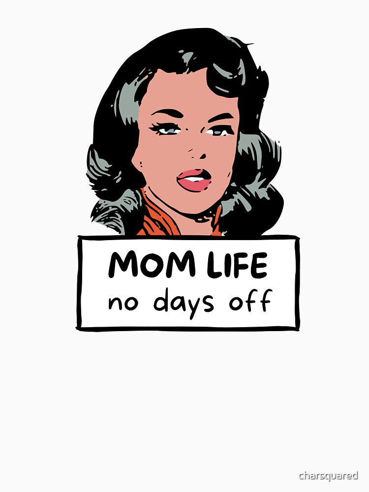 Mom Life No Days Off by charsquared T-Shirts, Hoodie, Sweatshirt | BlankRebels.com (Image 3)