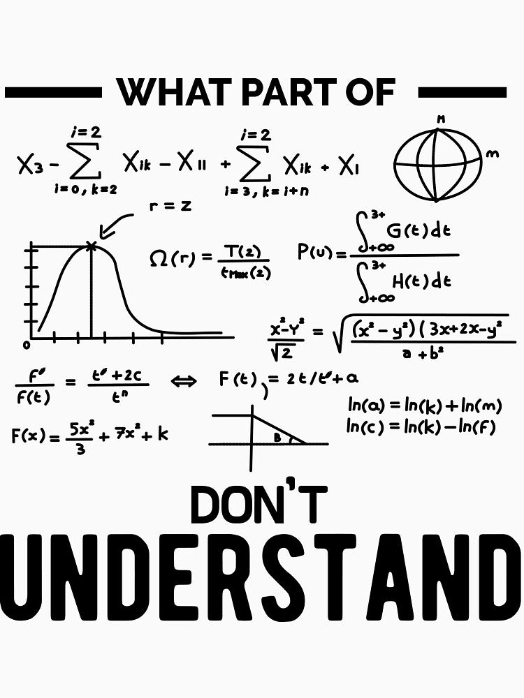 What Part Of Funny Mechanical Engineer Math by RETMANE T-Shirts, Hoodie, Sweatshirt | BlankRebels.com (Image 3)