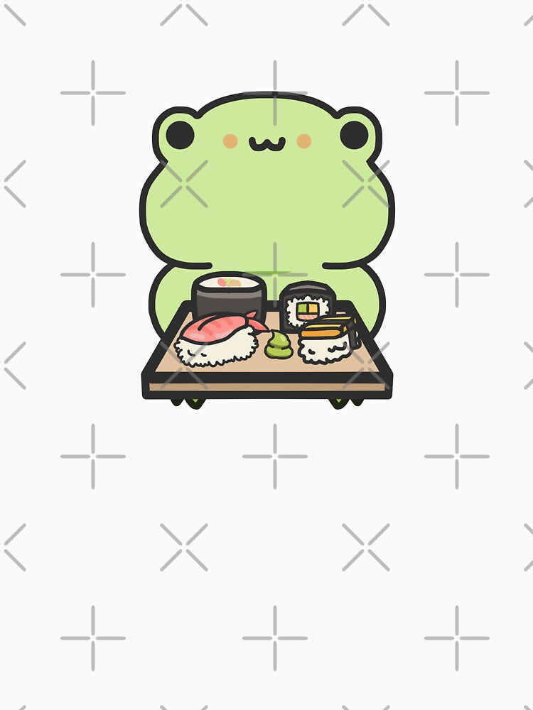 Cute Sushi Frog Cozy Handdrawn by patrick10reyes T-Shirts, Hoodie, Sweatshirt | BlankRebels.com (Image 3)